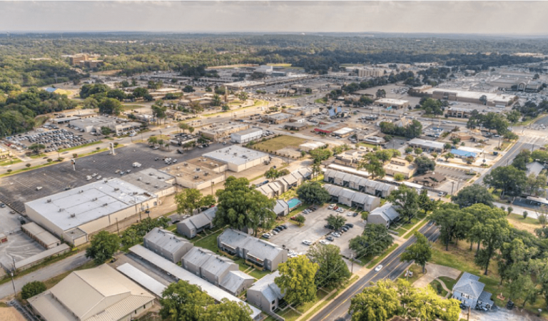 aerial view